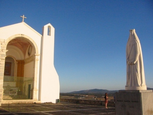 A hilltop church in the Alentejo