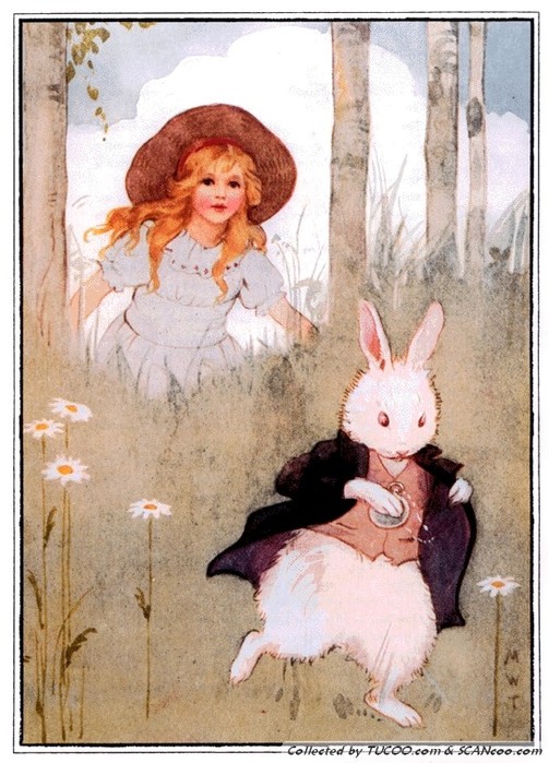 Margaret Tarrant's White Rabbit