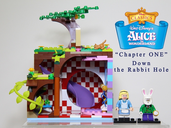 From Somewhere in Time » Lego Alice in Wonderland